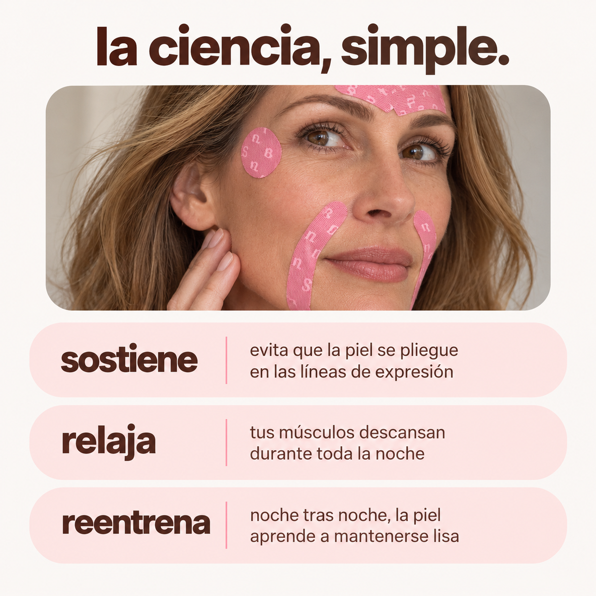 La ciencia, simple: sostiene, relaja, reentrena